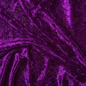 Crushed Velvet - Purple