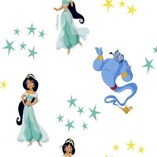 Disney Aladdin children's cotton fabric