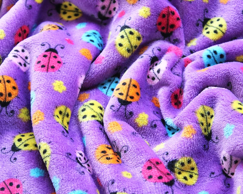 Bubs Cuddle Fleece Ladybirds