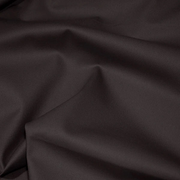 Cotton Dyed Drill- Dark Grey