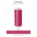 Coats Moon thread Raspberry Pink (M0057) with colour chart reference