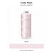 Coats Moon thread Pale Pink (M0093) with colour chart reference