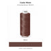 Coats Moon thread Chocolate Brown (M0242) with colour chart reference