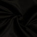 Close-up of black fabric with folds