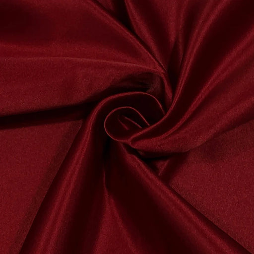 Close-up of dark red fabric