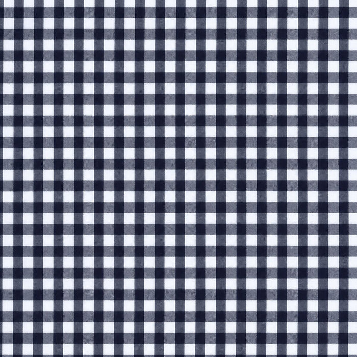 Gingham Navy 1/8″