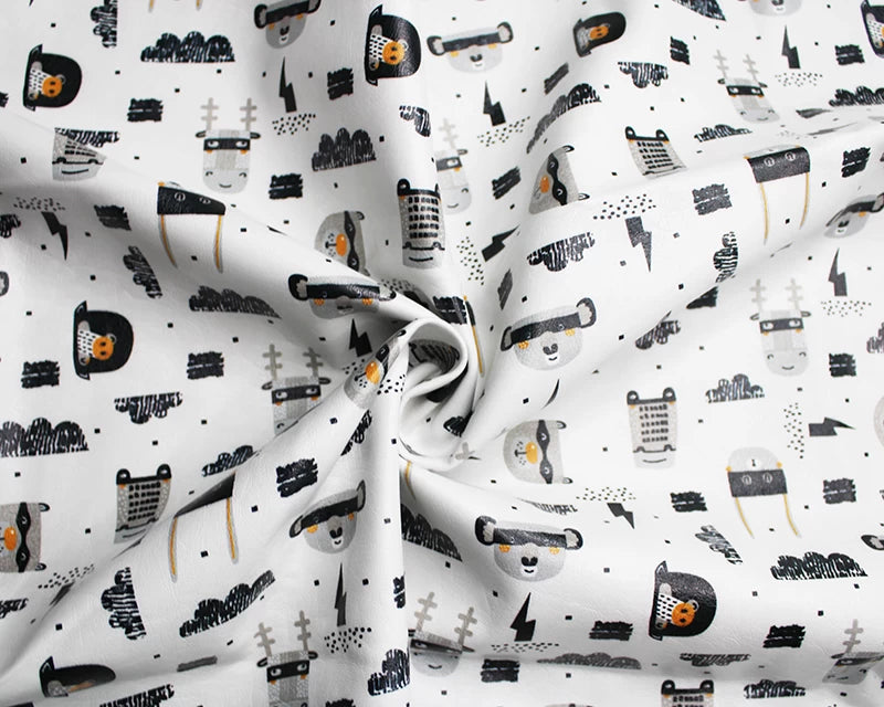 Super Animals Printed Leatherette