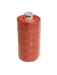 Spool of red thread on a white background