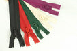 Black No. 5 chunky open-end zip