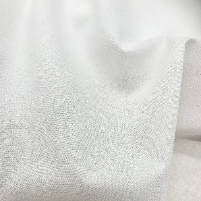 Cotton PFP Fabric - White