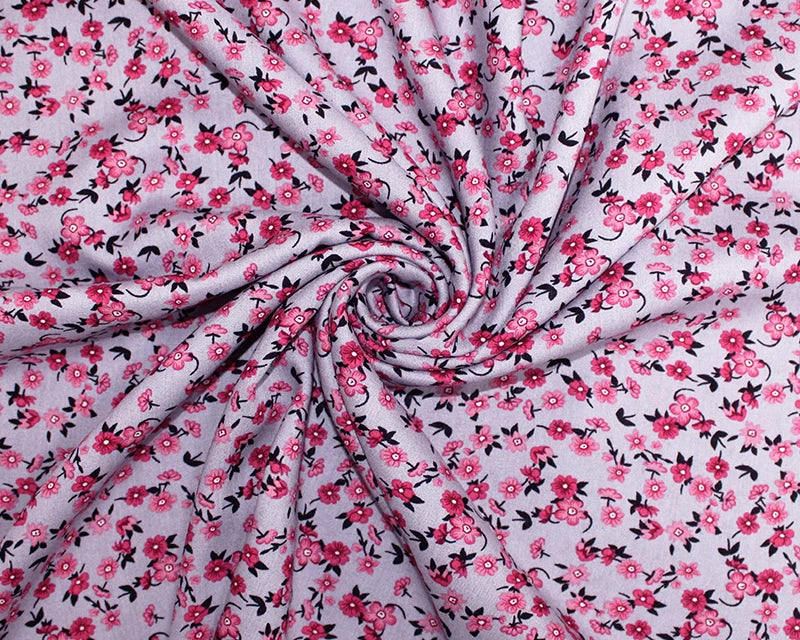 Painterly Floral Viscose