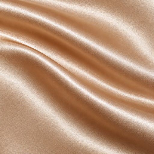 Plain Polyester Satin - Ant Gold