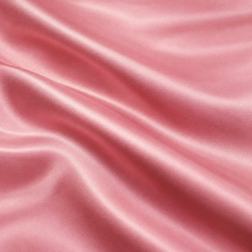 Plain Polyester Satin - Dusty Pink