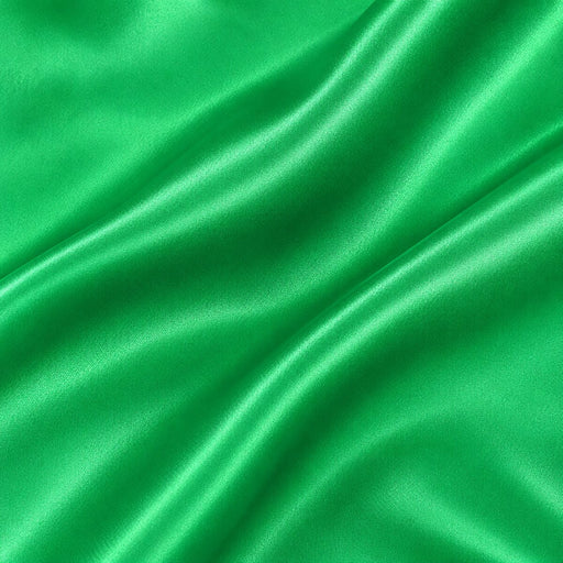 Plain Polyester Satin - Emerald