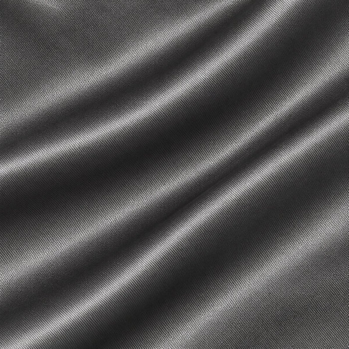 Plain Polyester Satin - Grey
