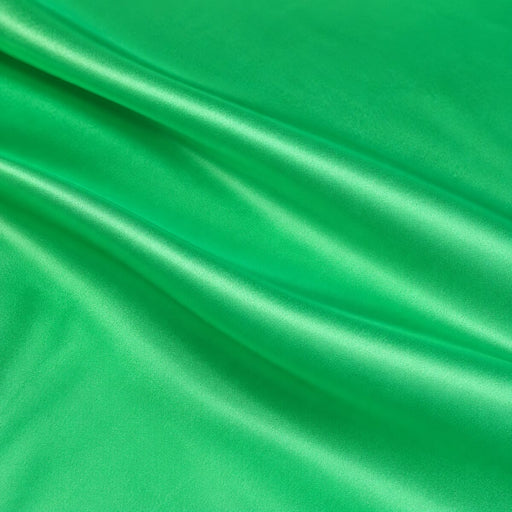 Plain Polyester Satin - Lime