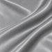 Plain Polyester Satin - Silver