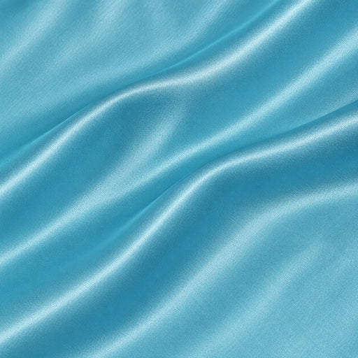 Plain Polyester Satin - Turquoise