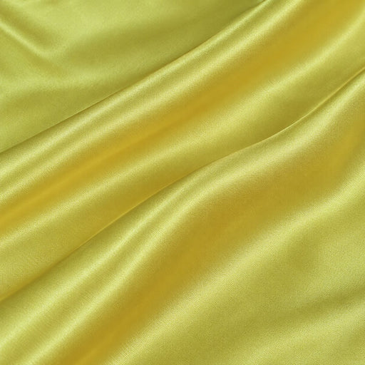 Plain Polyester Satin - Yellow