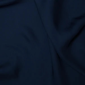 Close-up of dark blue fabric texture