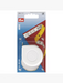 Packaged tape measure with a white background