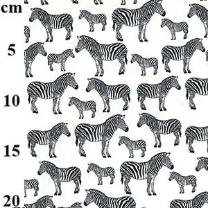 Zebra Cotton Poplin