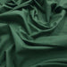 Bottle green plain polycotton fabric
