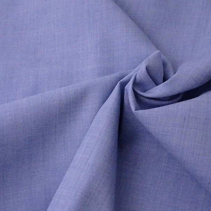 Denim plain polycotton fabric