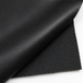 Close-up detail of FR Leathercloth - Black vinyl surface