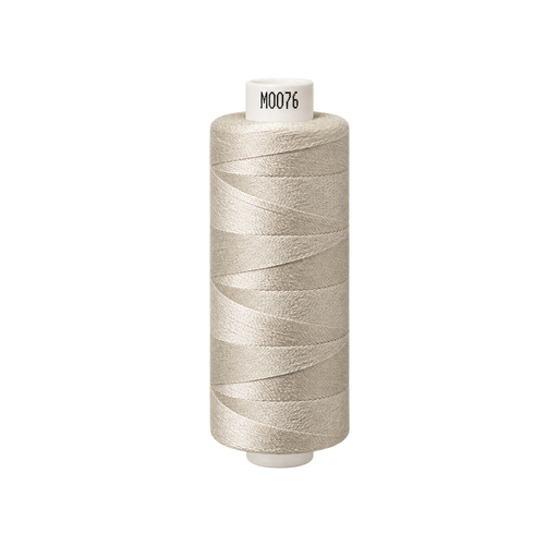 Coats Moon Spun Polyester Thread – Ivory (M0076), 1000 Yard Reel – upright thread reel
