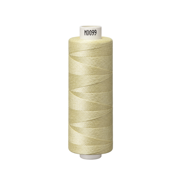 Coats Moon Spun Polyester Thread – Lemon Yellow (M0099), 1000 Yard Reel – upright thread reel
