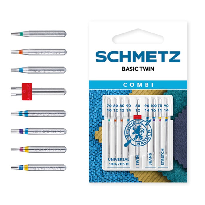 Schmetz Combi Basic Twin Size 70-100 Machine Needles