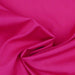 Dark cerise plain polycotton fabric