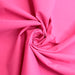 Flo cerise plain polycotton fabric