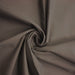 Grey plain polycotton fabric