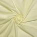 Lemon plain polycotton fabric