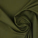 Olive plain polycotton fabric