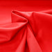 Red plain polycotton fabric