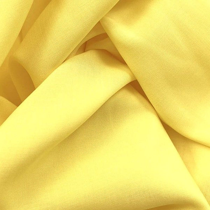 Sunshine plain polycotton fabric