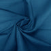 Teal plain polycotton fabric