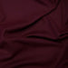 Claret plain polycotton fabric