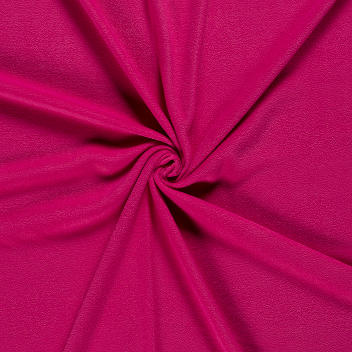Fuchsia polar fleece fabric