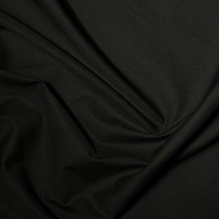 Plain Polycotton - Black