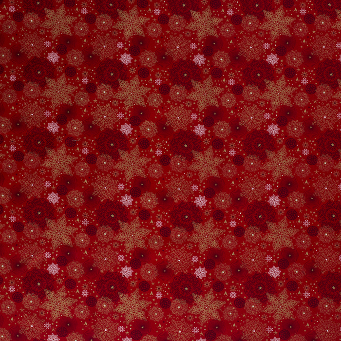 Christmas Stars Red