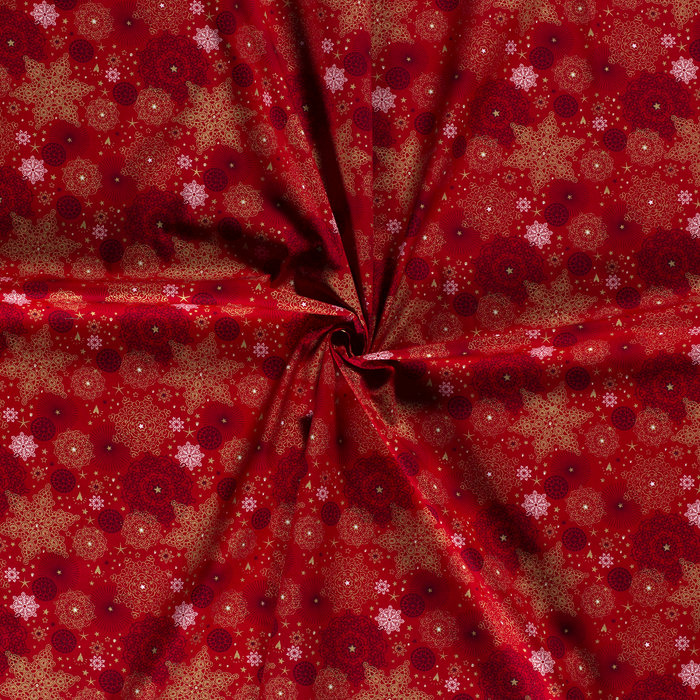 Christmas Stars Red