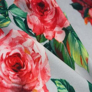 Floral Stretch Crepe