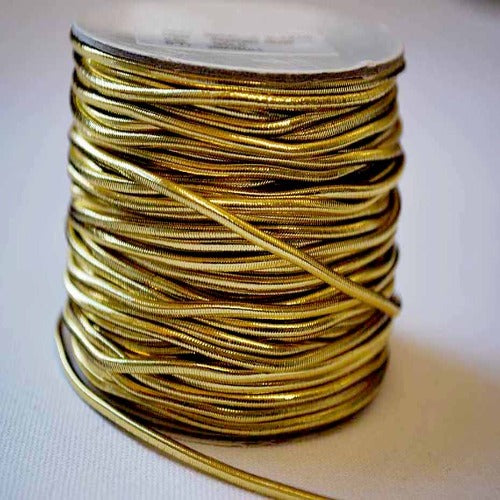 Smooth Metallic Round Elastic