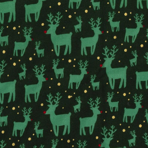 Reindeer Cotton Print