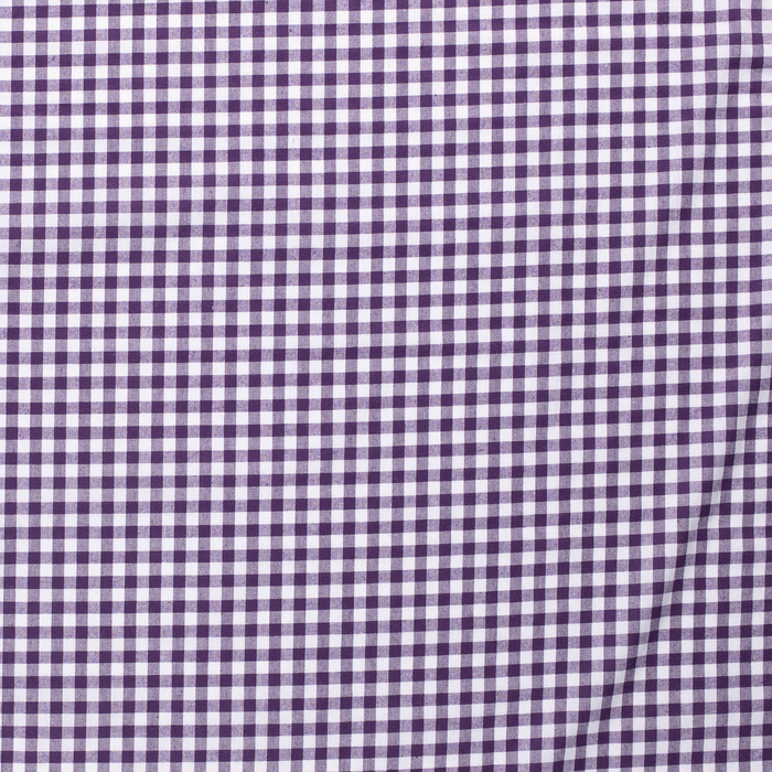 Gingham Purple 1/4” Checks