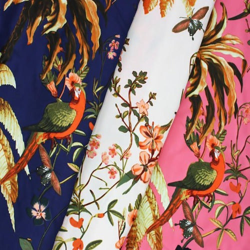 Tropical Parrot Viscose